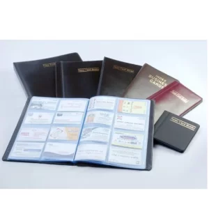 New Arrivals visiting card album with index
